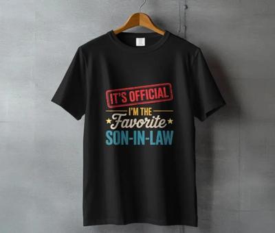 Lustiges Sohn Shirt, Blaue Baumwolle – Geburtstagsgeschenk, Familienhumor Grafik
