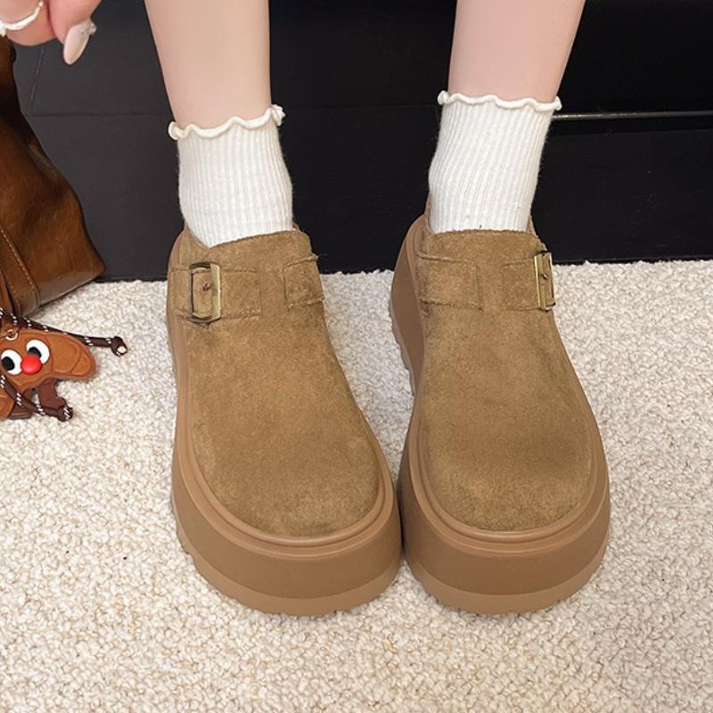 Fashion Women Flats Platform Shoes Suede New Casual Fashion Sandals 2025 Trend Summer Loafers Woman Sneakers Brand Party Woman Zapatos