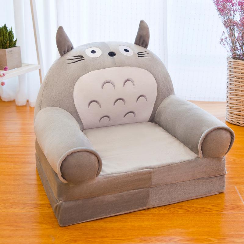 Cartoon Children's Multi-Layer Folding Plush Sofa Bed 