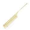 Salon Rat Tail Hair Comb Men Women Styling Comb Professional Barber Aluminum Metal Comb