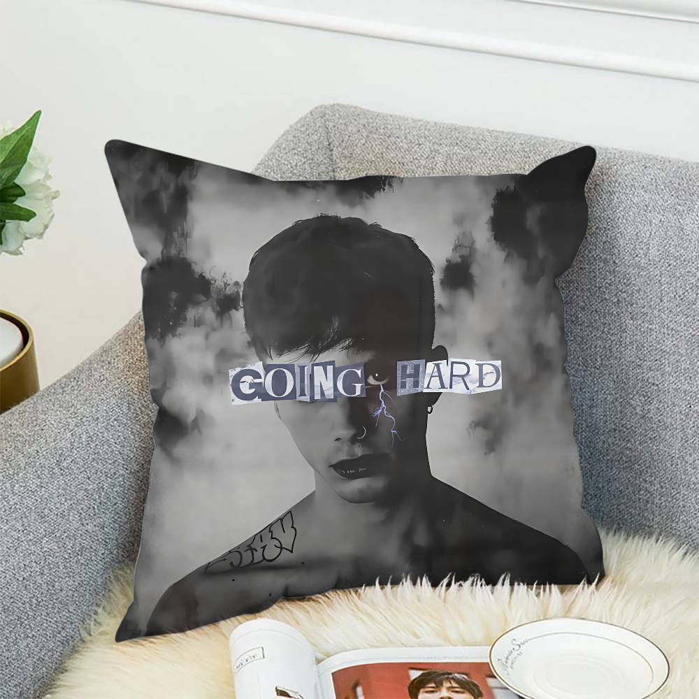 T-Tony B-Boy Pillow Case Album Case Sofa Decorative Home Double-sided Printing Short Plush Cute Cushion Cover