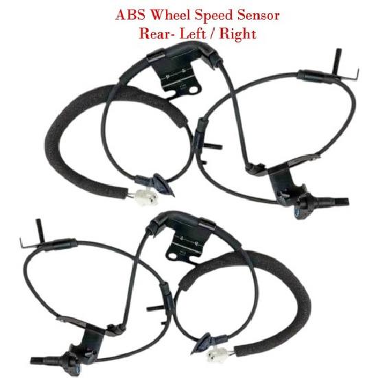 

(2) ABS Wheel Speed Sensor Rear left & Right Fits: Toyota RAV4 2006-2013 4WD