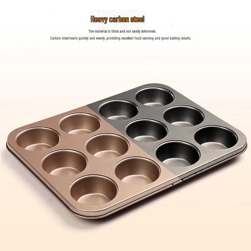 12-Hole Non-stick Muffin Cake Mold