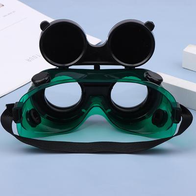Blendfreie Schweißschutzbrille Tragbare Schweißbrille mit hochklappbarer Sicherheits-Schleifbrille Schweißerzubehör