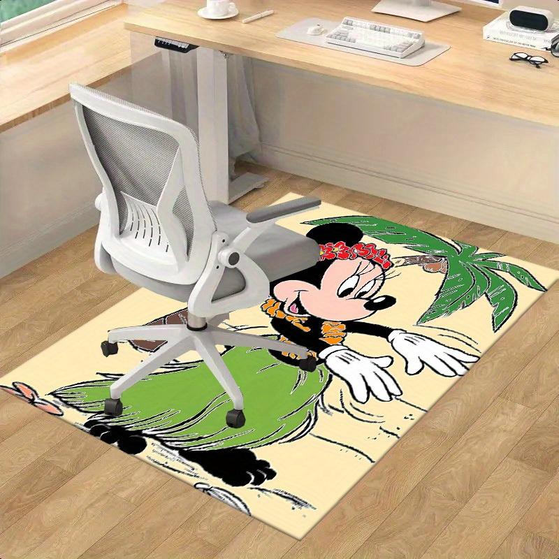 1pc, Hawaiian Luau Minnie Mouse Home Office Chair Rug Outdoor Gift Carpet DecorP127 60cm by 90cm