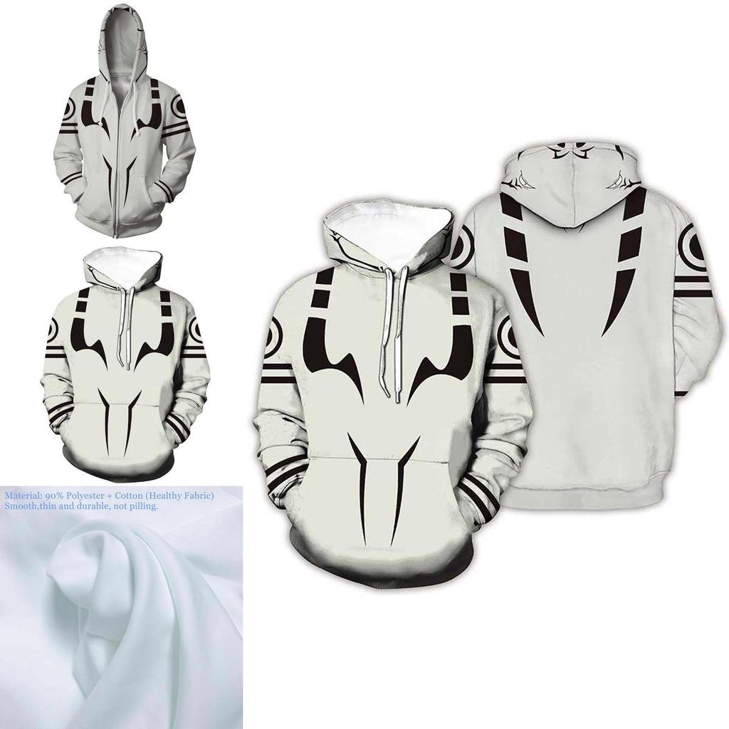Stylish Jujutsu Kaisen Hoodies For Men Featuring Vibrant 3d Printed Design