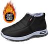 Cotton shoes women's winter mother shoes warm casual elderly shoes one pedal piled thickened cotton boots