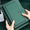 PU Leather Cover Business Office Notebook Frosted Texture Students Notebook Diary  Agenda Organizer