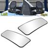 Compatible for F150 F250 F350 Rear View Reflector Glass Lens Wide Angles with Heating Anti Glare Waterproof Accessories
