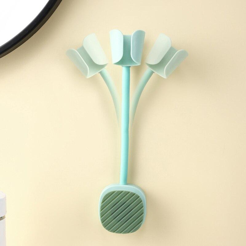 1 шт. настенный кронштейн минимальный кронштейн для фена без перфорации стеллаж — фото 6