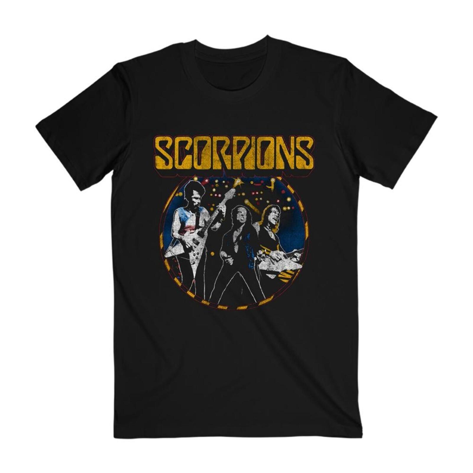 SCORPIONS cd lgo BIG CITY NIGHTS Official SHIRT LRG New love at first sting XXXXL