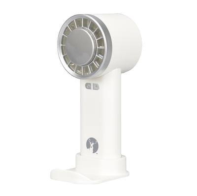 Captain Stag Outdoor Portable Handheld Fan with Cooling Wind Speed USB White UW-4517 Plate, 3-Level Adjustment, Rechargeable,