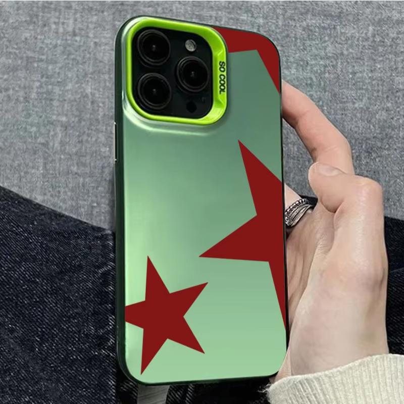 

Minimalist Red Star Pattern Phone Case For Xiaomi Mi 15 T Pro 14T 13T 12T Mi 17 Pro 15 14 13 12 11 Lite 5G Shockproof Back Cover Xiaomi 12S Ultra