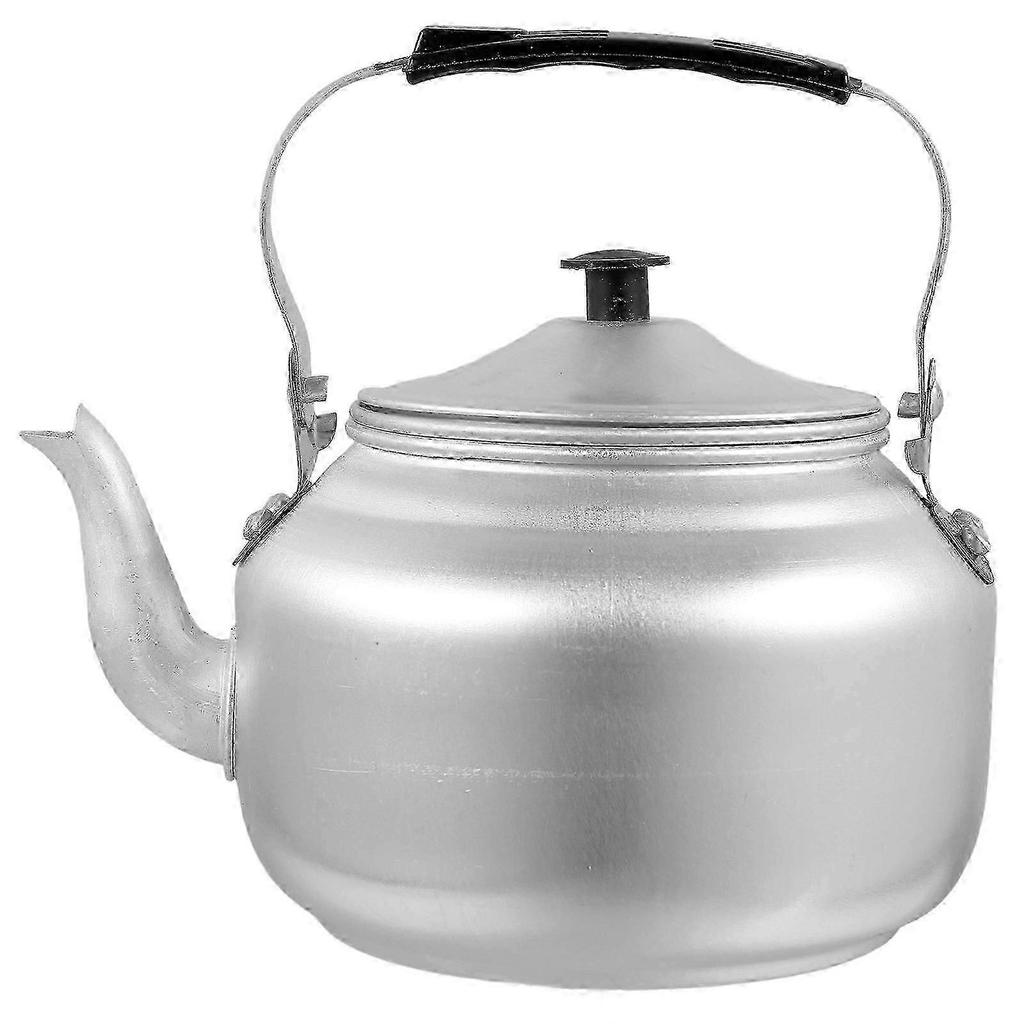 2026 Best!! Aluminum Teapot with Handle for Home Use Silver Color 1L Capacity Lightweight and