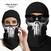 Motorcycle Face Mask, Breathable Skull Balaclava Neck Gaiter, UV Protection Face Cover for Cycling Fishing Outdoor Sports
