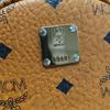 [Gebraucht] Klassischer doppelseitiger Mini-Rucksack aus beschichtetem Canvas mit monogramm-Print und Nieten - Gut #IHVFQE