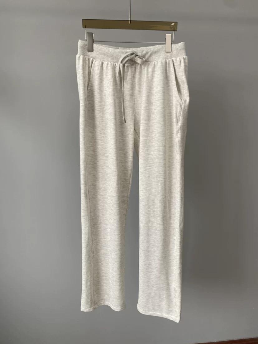 Rabbit s Original D European and American Single Men s and Women s Loose Type Casual Pants Sports Pants Straight-Leg Pants 2XL бежевый