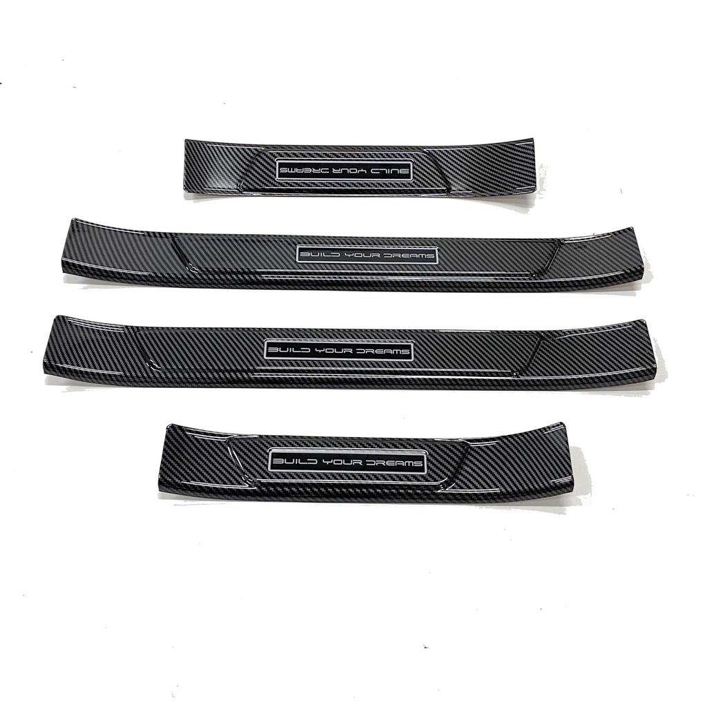 BYD Han Carbon Fiber Door Sill & Bumper Guard Strips for Interior/Exterior Protection