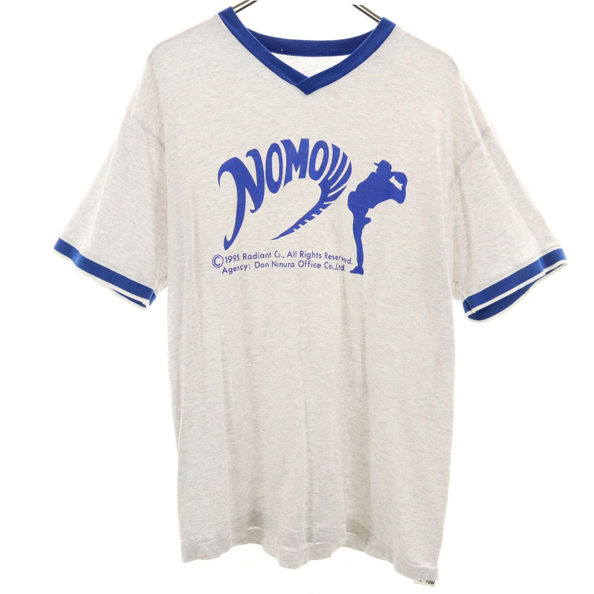 

TOYOTA TECNO 90s NOMO Nomo collaboration made in Japan, old Short sleeve V neck T-shirt Men s Used