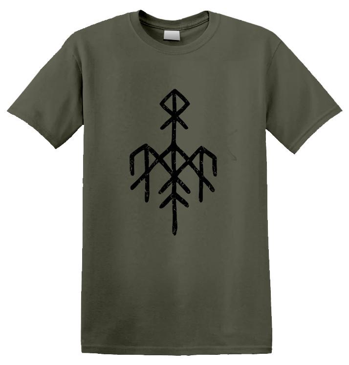 WARDRUNA - Футболка Логотип - Военно-зеленый S