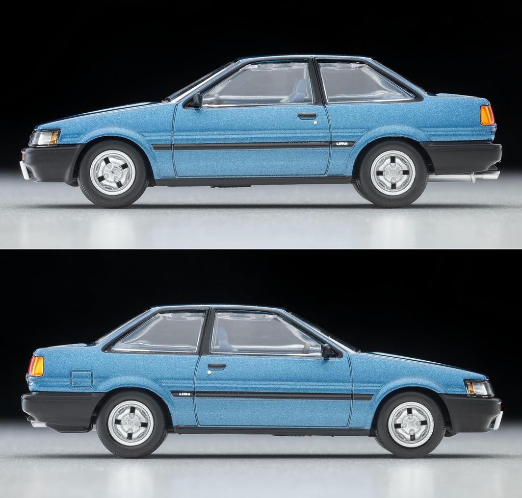 Tomytec Tomica Limited Vintage Neo 164 Scale LV-N284d Toyota Corolla Levin 2-Door GT Blue 1983 Model (Finished Model) 334842