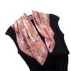Temperament Versatile Simulation Silk Printed Silk Scarf Small Square Scarf Premium Shawl Sunscreen Neck Scarf Headscarf Female