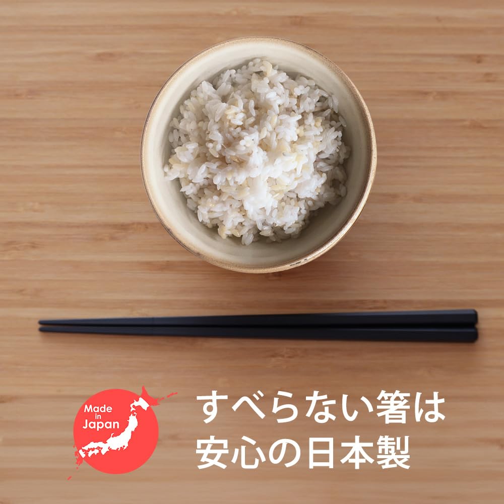 Set of 10 Made in Dishwasher SPS Non-Slip Chopsticks, Japan, Safe, Eco-Friendly,