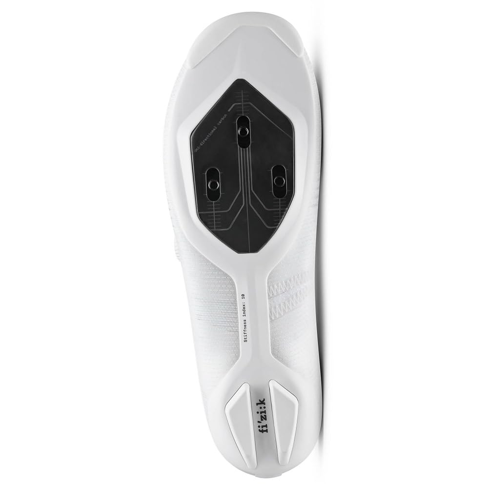 Fizik Vento Vega Carbon White Full Carbon Road Race Cycling Shoes 41.5 (8.5-9 US),