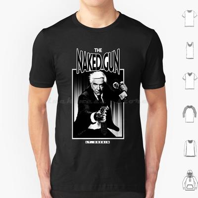 Das Gun T-Shirt Baumwolle Herren Damen DIY Druck Das Gun Agarralo Como Puedas Frank Drebin Leslie Nielsen Komödie Airplane Aterriza