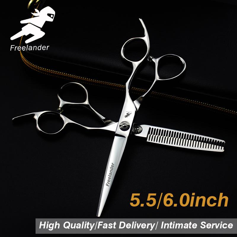 XMQ-01 Classic Hairdressing Scissors Set: Barber Shears, Straight & Thinning Scissors for Hairstylists
