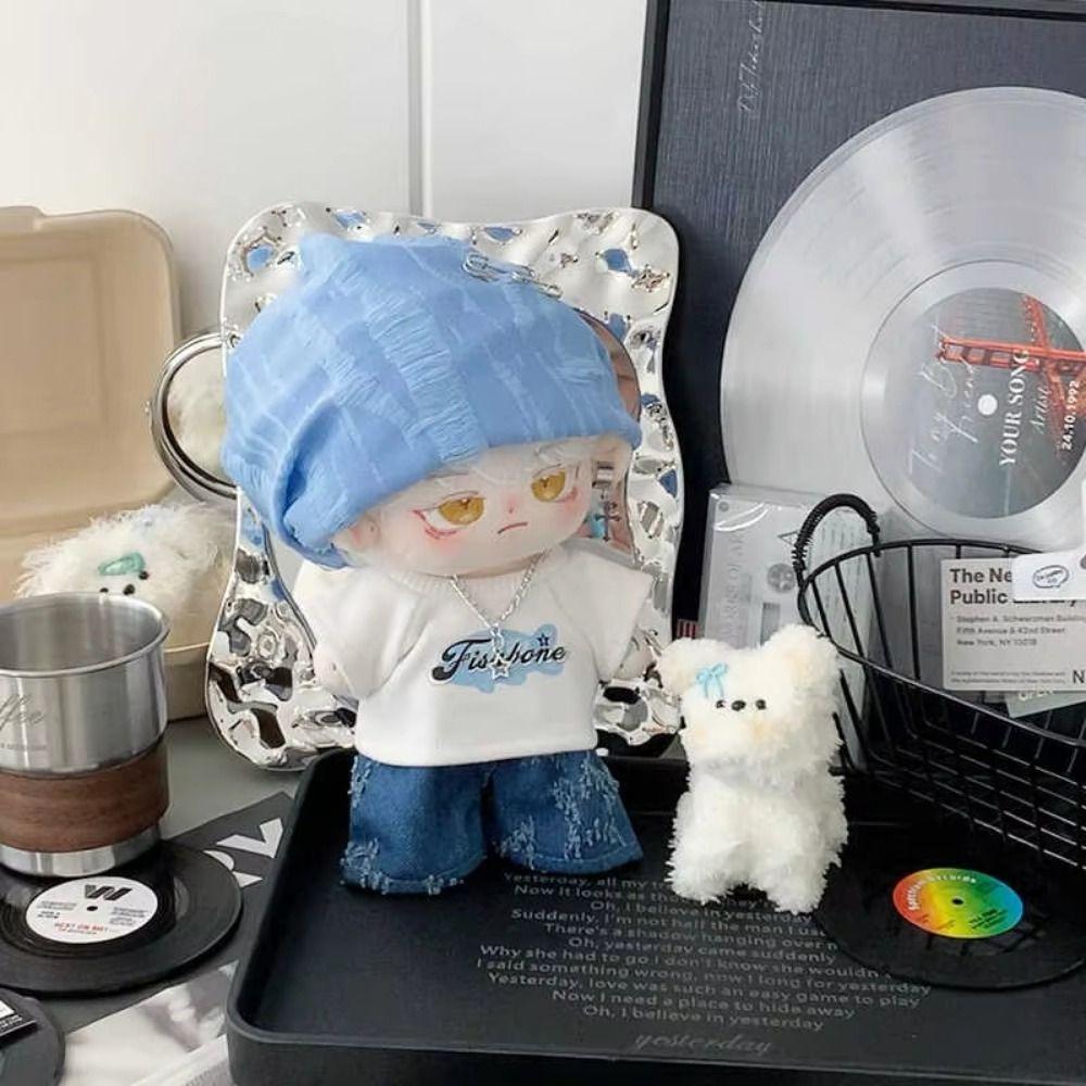 Street Style 20cm Cotton Doll Clothes Hoodie Plush Doll Clothes Idol Doll Clothes  20cm Cotton Doll