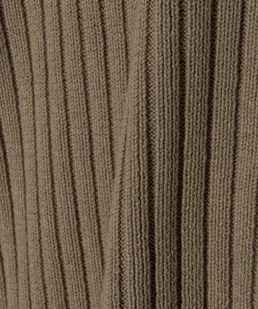 LEE Round Neck Short Sleeve Knit Beige