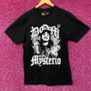 WWE Black Dominik Mysterio Pose Stars Signature T-Shirt