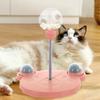 New Cat Leakage Ball Toy Safe Interactive Cat Treat Dispenser Sturdy Help Feeding Ball Pet Feeder Toy for Your Home