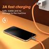 Білий USB A до Type C Кабель для зарядки 120W Надшвидка зарядка Стійкий до розривів Для телефонів Планшетів Ноутбуків Використання