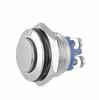 30 AMP METAL MOMENTARY WATERPROOF SWITCH 12V16mm 5/8 HORN STARTER NITROUS BUTTON