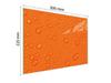 GLAS-SCHNEIDEBRETT 30x22 TROPFEN