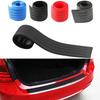 Universal Rear Bumper Guard Car Trunk Door Sill Plate Protector Pvc Rubber Protector Strip For Bumper Reinforcement Decoration