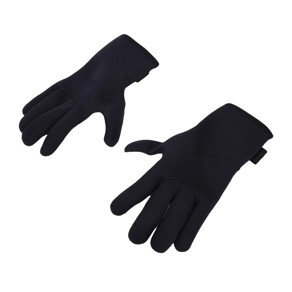 3MM Diving Gloves Waterproofing Anti Slip Warm Thermal   Gloves with Non Slip Palm Touch Points Ergonomic Cuff for Cold Water Diving