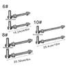 Pair Of J Bolt Gate Hinges Steel Metal Farm Gate Hinges  Smooth Swing Gate Hinges  Quick Installation for Rusts Frees Use
