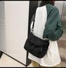 Ruiying Plátěný batoh s velkou kapacitou, pratelný - Unisex, japonský styl, jednobarevný