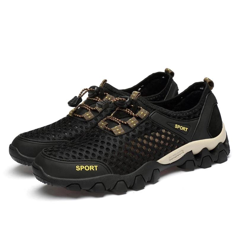 Zapatos de trekking de montaña para hombres Zapatos deportivos para hombres  Zapatos deportivos portátiles para hombres Zapatillas de banda elástica  ligera comprar a buen precio — entrega gratuita, reseñas reales con fotos —