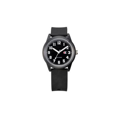 [Champion] Analog Solar Waterproof Urethane Strap R05A-500VK Black