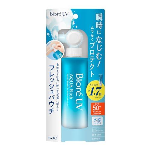 Biore UV Aqua Rich Watery Essence Fresh Pouch 120g Sunscreen SPF50