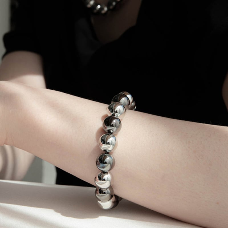 Jean Paul Clarisse Metal Ball Bracelet JB-22-045B