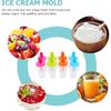Zerodeko 24 Pcs Freezer Ice Maker Mold Popsicle Mold Stencils for Kids Home-made Popsicles Mould Tray Ice Bar Maker Ice Machine Ice Lolly Maker Ice