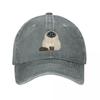 Himalaya Katze Baseballkappen Mode Verwaschene Denim Hüte Outdoor Verstellbare Kappe Sport Baseball Cowboyhut für Männer Frauen