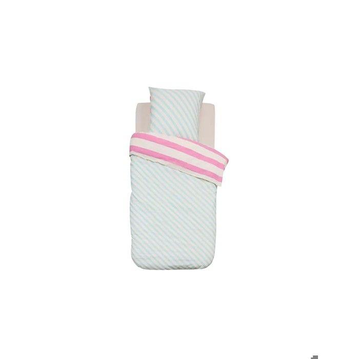 Housse de couette + 1 taie 140 x 200 cm Rayure