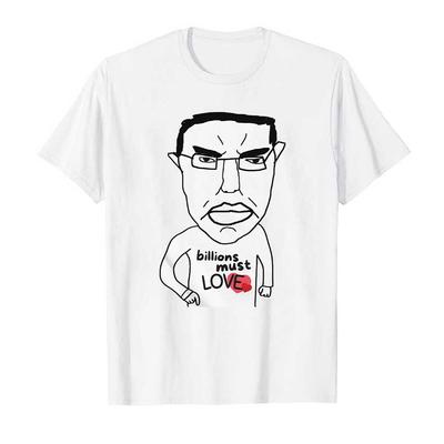 Camiseta Meme Divertido Chudjak Miles Deben Amar Hombres Mujeres 100% Algodón Camisetas Tops de Manga Corta P471