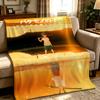 anime T-The Boy and the Beast-T Throw Thick Comfort Flannel Quilt, Multi-scene Use Indoor Outdoor Daily Nap